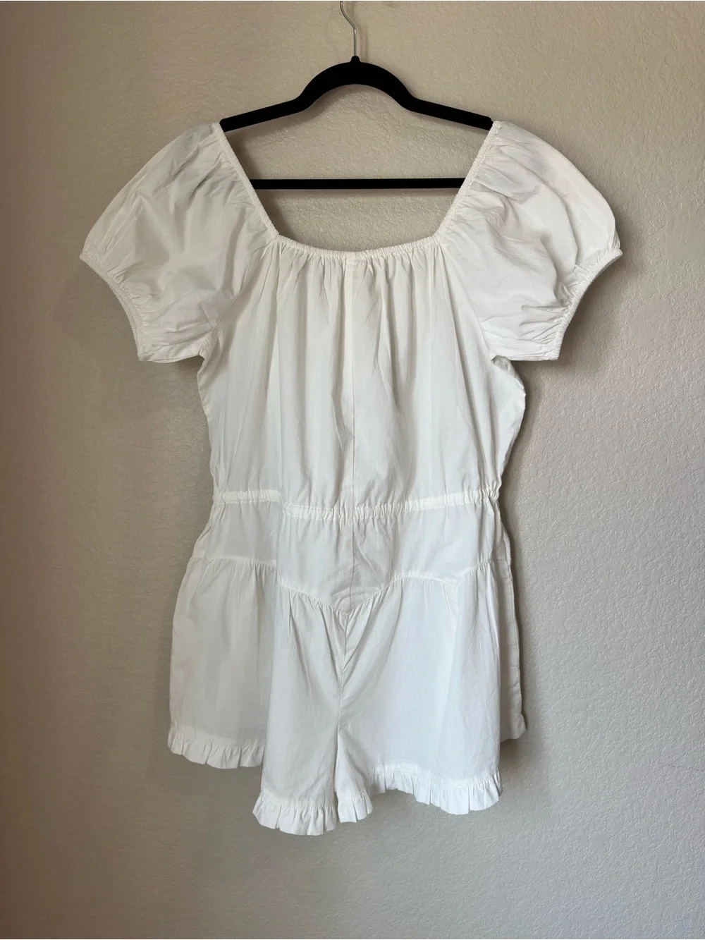 free people a sight for sore eyes ruffle short romper